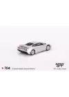 Mini GT 1/64 Bugatti EB110 GT Grigio Chiaro MGT00704