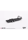 Mini GT 1/64 Car Hauler Trailer Black MGTAC19
