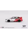 Mini GT 1/64 Honda Civic Type R #2 2023 Pace Car White MGT00721