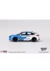 Mini GT 1/64 Honda Civic Type R 2023 Pace Car Blue MGT00753