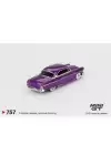 Mini GT 1/64 Lincoln Capri Hot Rod 1954 Purple Metallic MGT00757