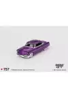 Mini GT 1/64 Lincoln Capri Hot Rod 1954 Purple Metallic MGT00757