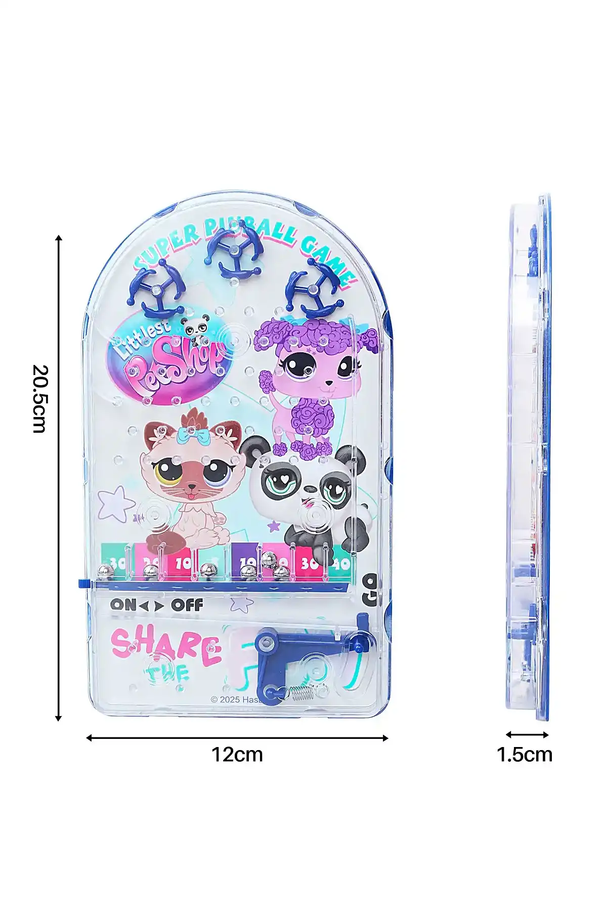 Lisanslı Littlest Pet Shop Pinball Oyunu - Eğitici Beceri Oyuncağı ZRN82LPSPanda