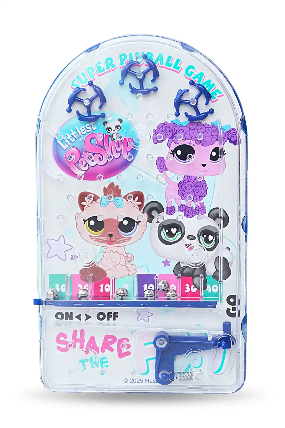 Lisanslı Littlest Pet Shop Pinball Oyunu - Eğitici Beceri Oyuncağı ZRN82LPSPanda
