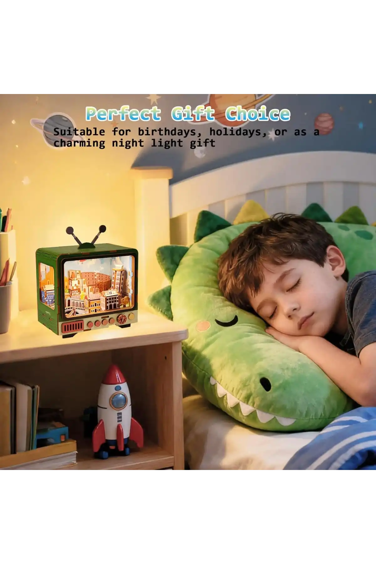 3D Puzzle Ahşap Minyatür Maket Kiti DIY Kendin Yap Venice 139 Parça Işıklı