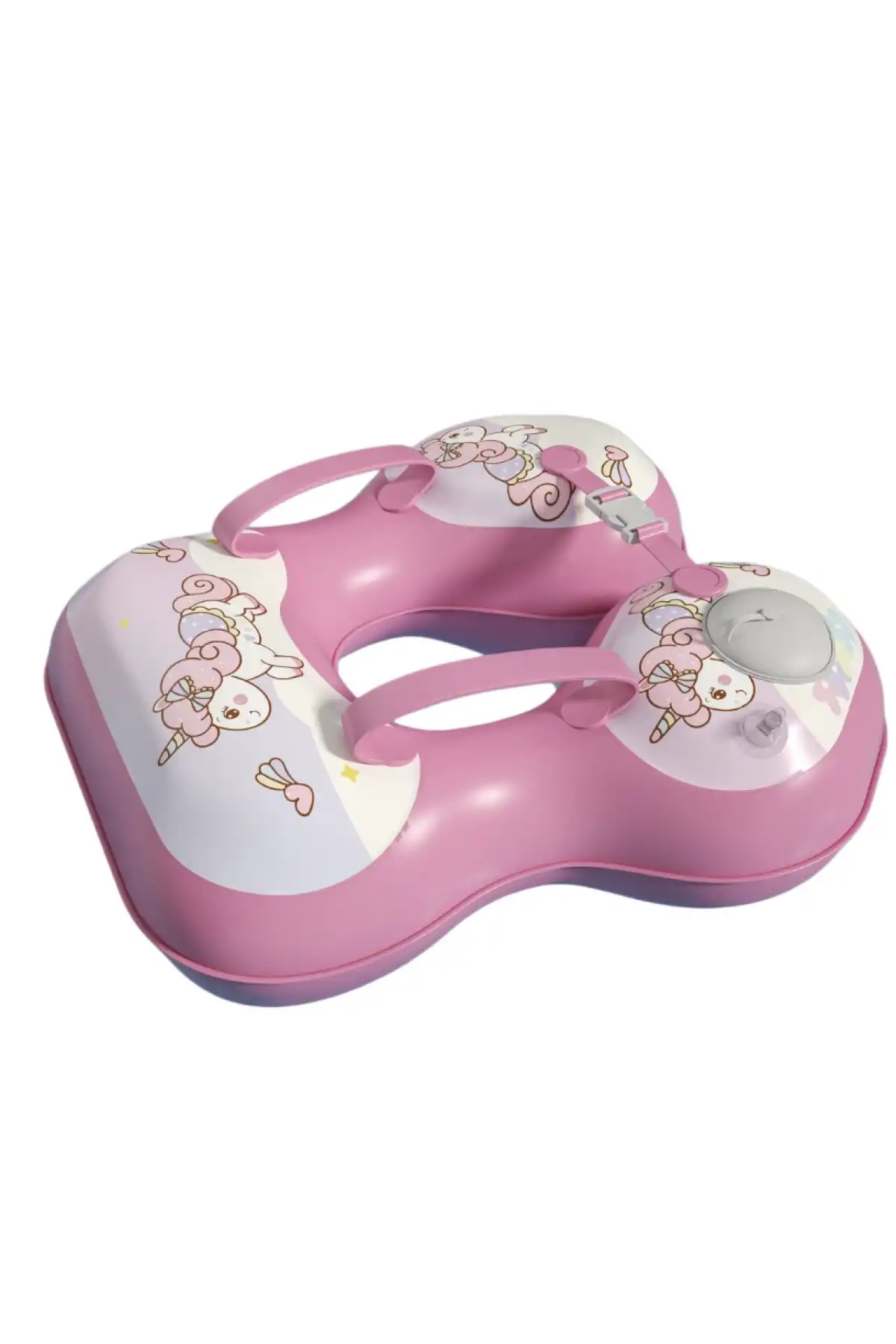 ToyFlyer Unicorn Çocuk Yüzme Simidi – Çift Tokalı Ayarlanabilir Pembe 2-6 Yaş AR008