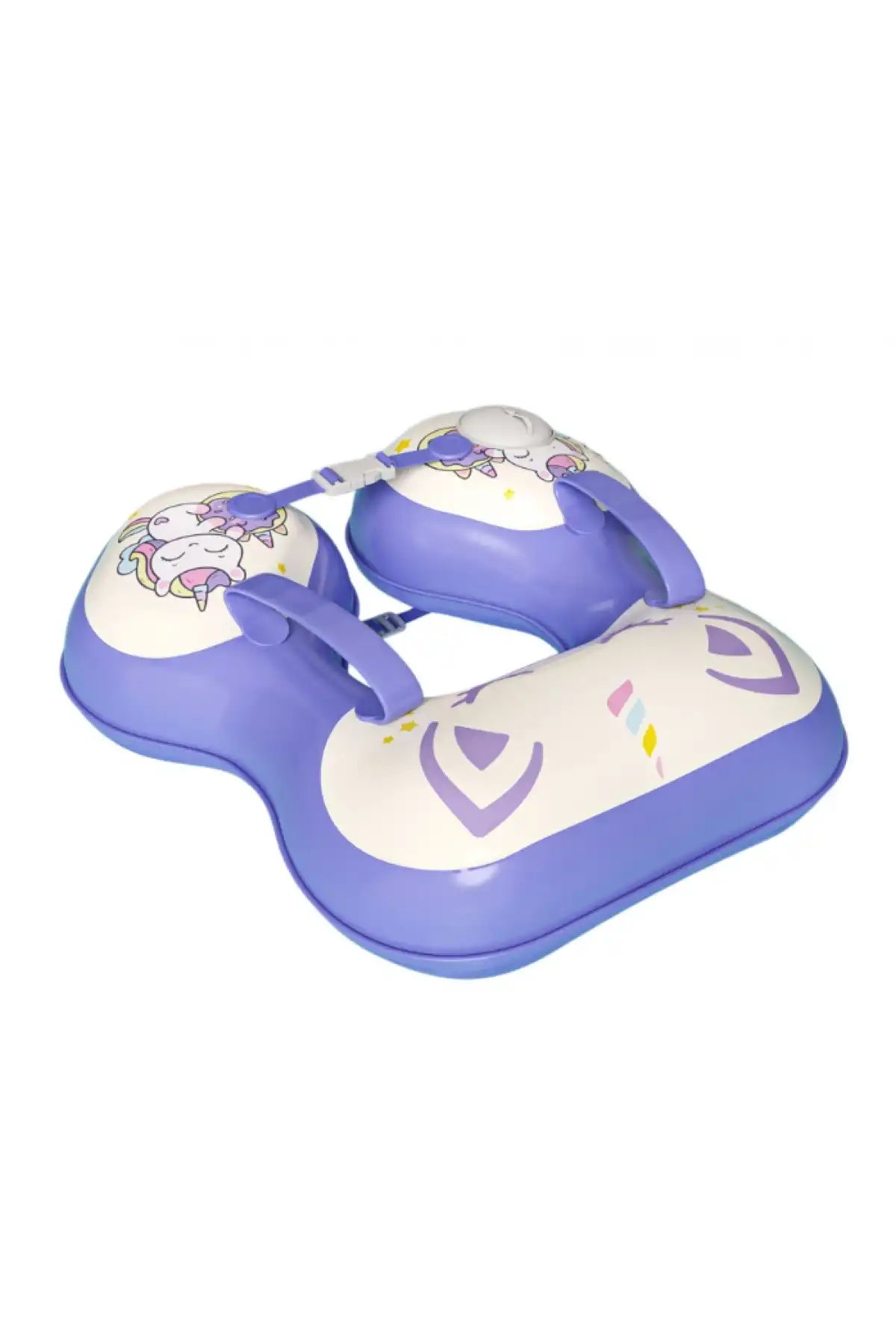 ToyFlyer Unicorn Çocuk Yüzme Simidi – Çift Tokalı Ayarlanabilir Mor 2-6 Yaş AR009