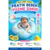 ToyFlyer Bas-Şişir Çocuk Yüzme Simidi – Ebeveyn Tutma Kollu Mavi 12-36 Ay SR013