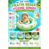 ToyFlyer Bas-Şişir Çocuk Yüzme Simidi – Ebeveyn Tutma Kollu Yeşil 12-36 Ay SR010