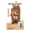 3D Puzzle Ahşap Minyatür Maket Kiti DIY Kendin Yap Garaj