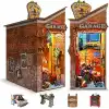 3D Puzzle Ahşap Minyatür Maket Kiti DIY Kendin Yap Garaj