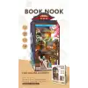 3D Puzzle Ahşap Minyatür Maket Kiti DIY Kendin Yap Japan, Sakura Sokak 293 Parça