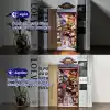 3D Puzzle Ahşap Minyatür Maket Kiti DIY Kendin Yap Japan, Sakura Sokak 293 Parça
