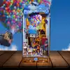 3D Puzzle Ahşap Minyatür Maket Kiti DIY Kendin Yap Balonlu Ev 203 Parça