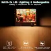 3D Puzzle Ahşap Minyatür Maket Kiti DIY Kendin Yap London Streets 97 Parça Işıklı