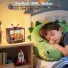 3D Puzzle Ahşap Minyatür Maket Kiti DIY Kendin Yap London Streets 97 Parça Işıklı