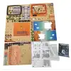 3D Puzzle Ahşap Minyatür Maket Kiti DIY Kendin Yap Piramitler 89 Parça Işıklı