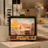 3D Puzzle Ahşap Minyatür Maket Kiti DIY Kendin Yap Venice 139 Parça Işıklı