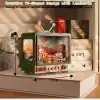 3D Puzzle Ahşap Minyatür Maket Kiti DIY Kendin Yap Venice 139 Parça Işıklı