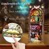 3D Puzzle Ahşap Minyatür Maket Kiti DIY Kendin Yap Mistik Oda Işıklı 167 Parça