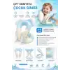 ToyFlyer Boyun Destekli Çocuk Yüzme Simidi – Kendinden Pompalı Mavi 2-6 Yaş AR016