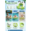 ToyFlyer Panda Figürlü Bebek Bel Yüzme Simidi – Emniyet Tokalı Pompasız Model AR001