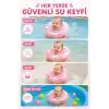 ToyFlyer Tavşan Figürlü Bebek Boyun Yüzme Simidi – Çift Emniyet Tokalı Pembe 0-12 AyNR002