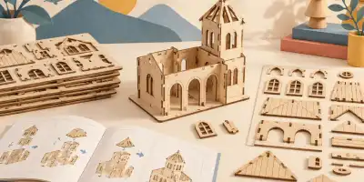 Ahşap 3D Puzzle Kurulumuna Başlamadan Önce: Parça ve Masa Düzeni