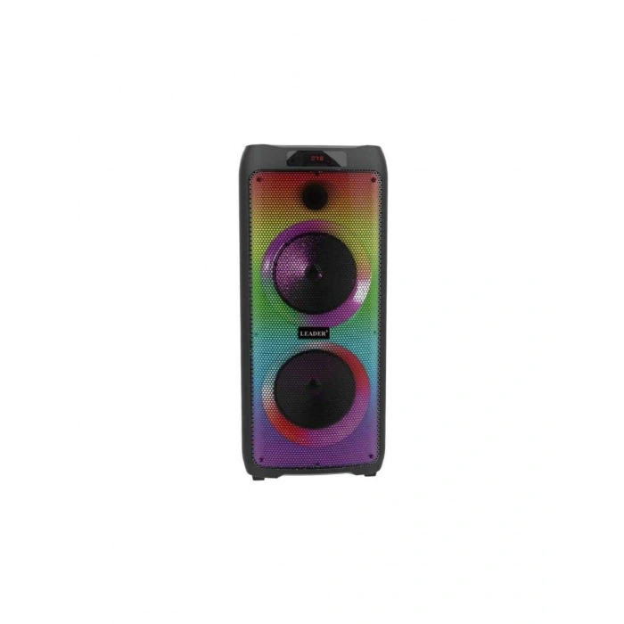 Leader LP-8100 8 Incx2 Rgb Taşınabilir Ses Sistemi