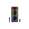 Leader LP-8100 8 Incx2 Rgb Taşınabilir Ses Sistemi