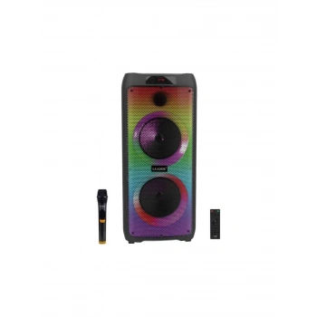 Leader LP-8100 8 Incx2 Rgb Taşınabilir Ses Sistemi