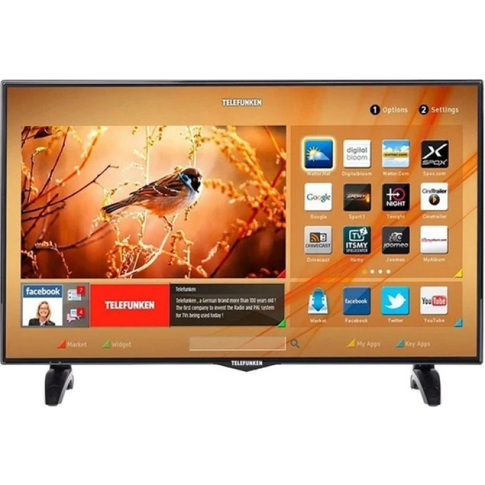 Telefunken 39TF6520 39 99 Ekran Uydu Alıcılı Full HD Smart LED TV