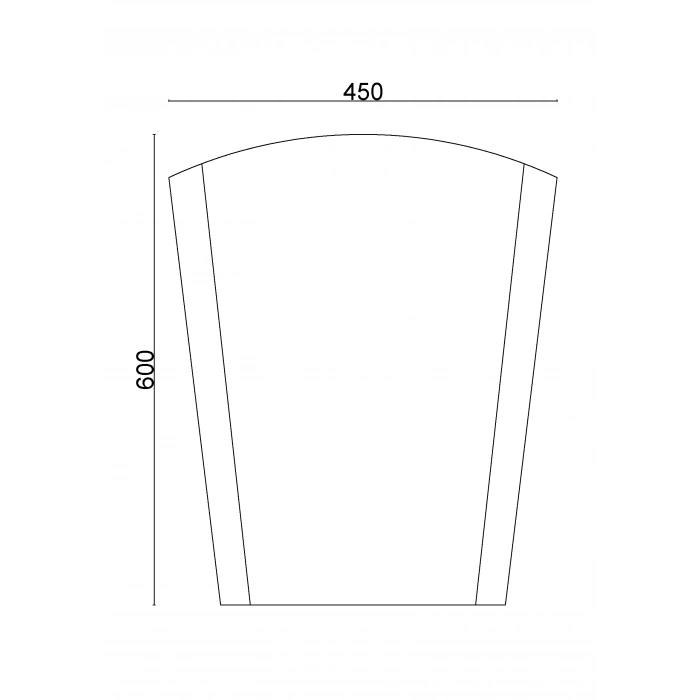 20-007 - MIROIR UNIVERS 45X54 CM
