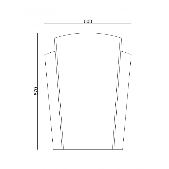 20-008 - MIROIR MAGNOLIA 50X67 CM