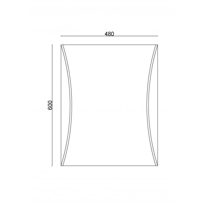 20-026 - GONCA AYNA 48X60 CM - 5 ADET - 1 KOLİ
