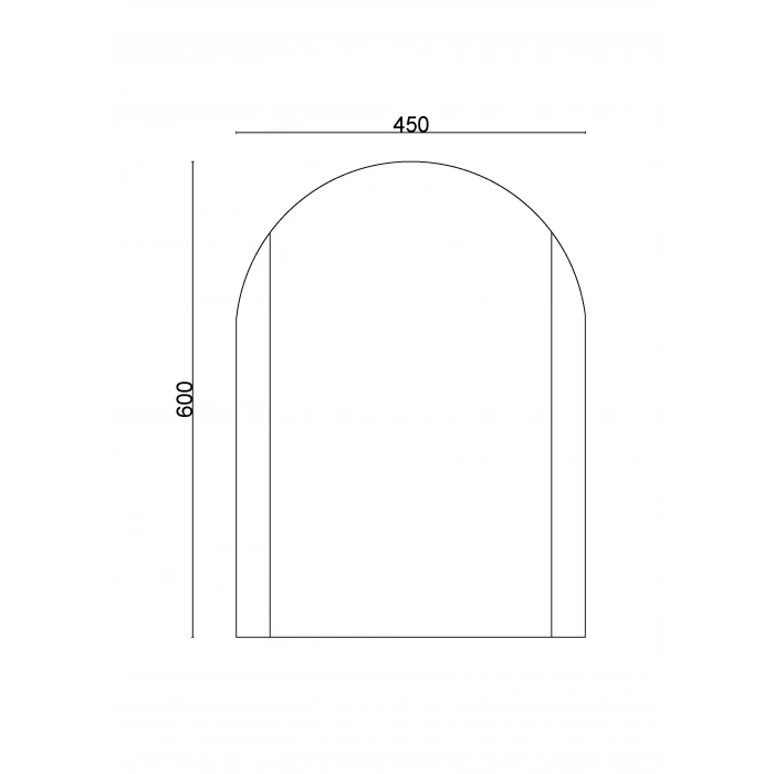 20-078 - KEMER AYNA 45X60 - 5 ADET - 1 KOLİ