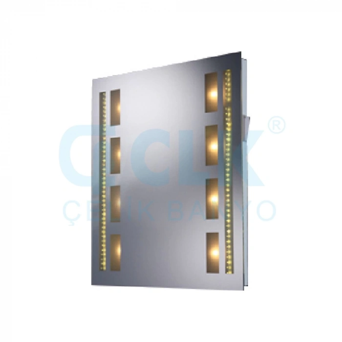 20-263 - DİKDÖRTGEN LEDLİ AYNA 60X80 CM - 5 ADET - 1 KOLİ