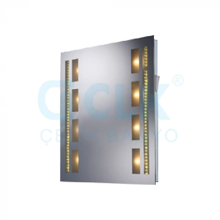 20-264 - DİKDÖRTGEN LEDLİ AYNA 80X100 CM - 5 ADET - 1 KOLİ