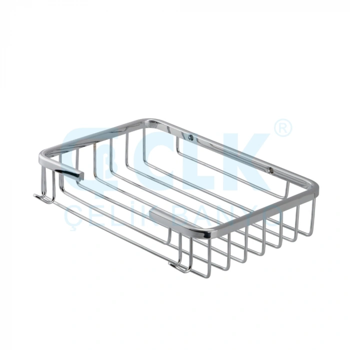 25-021 - TACİ TEKLİ KARE ŞAMPUANLIK 22*15 CM
