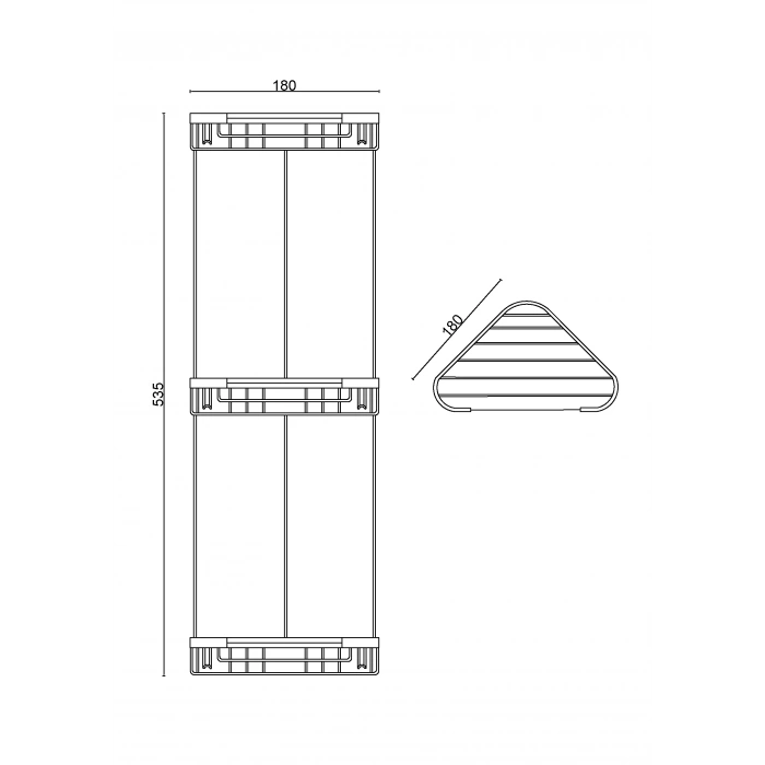 25-043 - EFE ÜÇLÜ KÖŞE SÜNGERLİK 18X18 CM