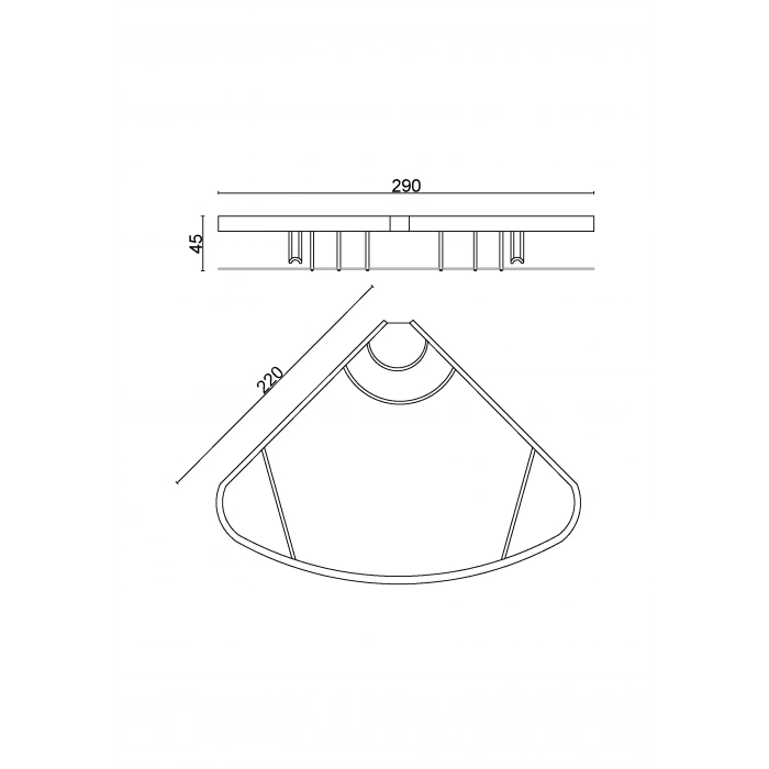 25-108 - KARMİNA CAMLI OVAL SÜNGERLİK TEKLİ 22*22