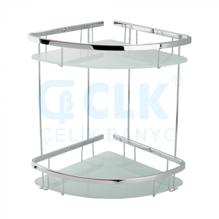 25-109 - PORTE-ÉPONGE OVALE EN VERRE CARMINA DOUBLE 22 * 22