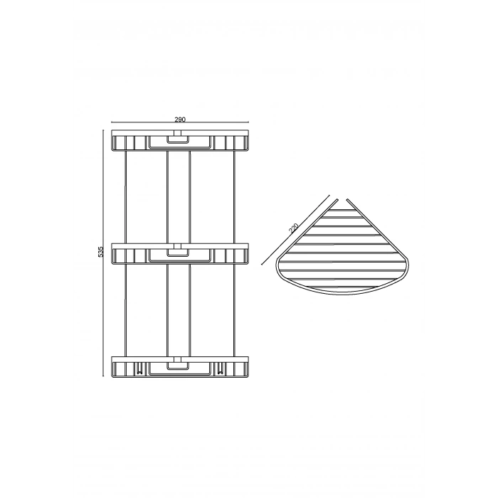 25-140 Zerrin Üçlü Süngerlik 22x22
