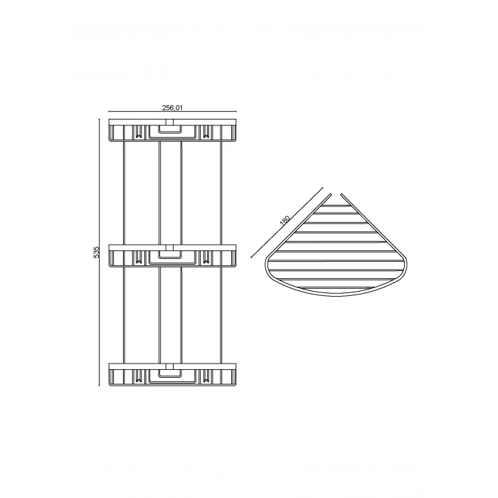 25-167 - ZERRİN ÜÇLÜ OVAL SÜNGERLİK 18*18