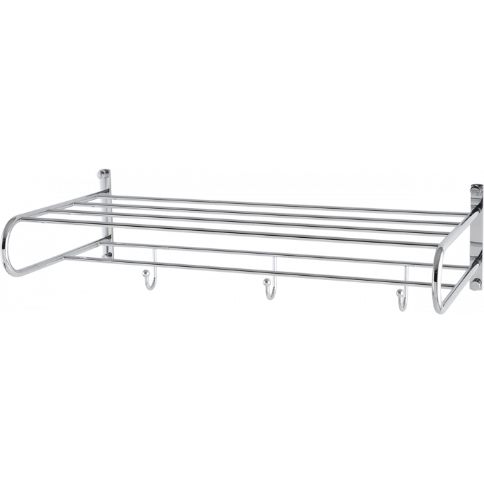 30-081 - ÉTAGÈRE PORTE-SERVIETTES AVEC CINTRE 50 CM