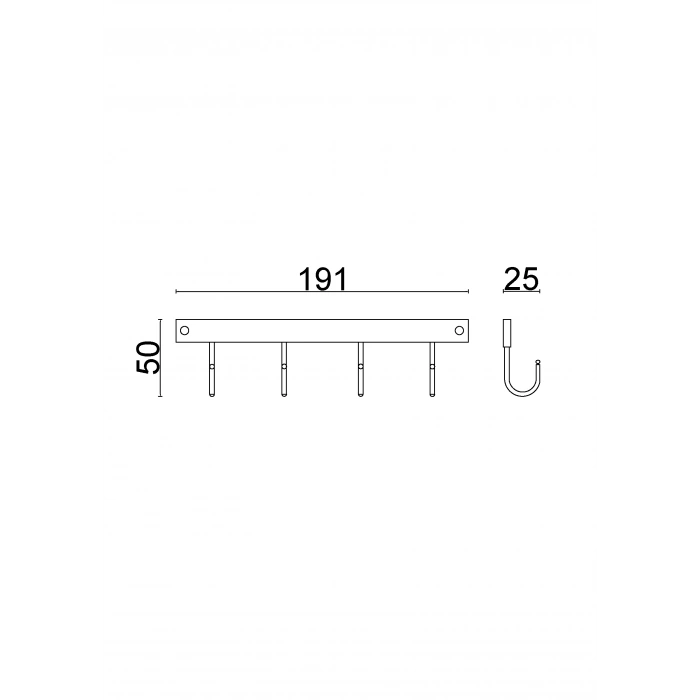 40-042 Milas Dörtlü Askılık
