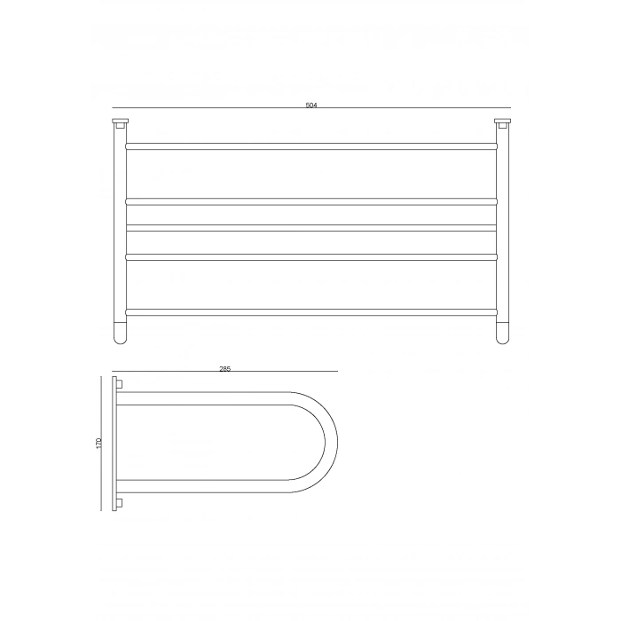 MS10-058 Mercan Lamalı Raf Havluluk 50 CM