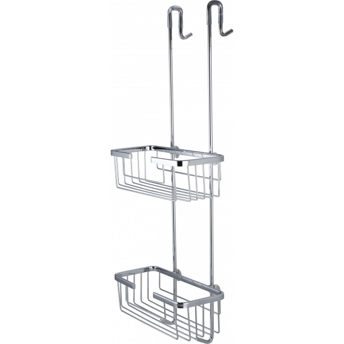 25-324 Dikdörtgen İkili Şampuanlık Askılı