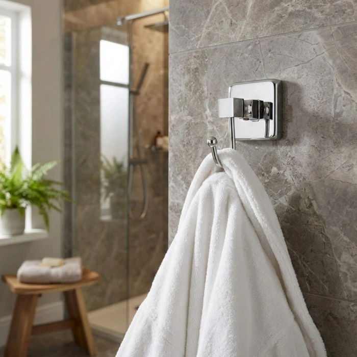 KU10-053 - PEIGNOIR SIMPLE CHROME