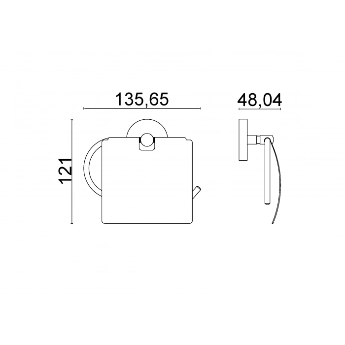 KR10-028 Karaca Vizyon Geniş Kapaklı Kağıtlık